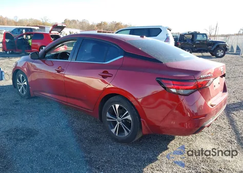 2021 Nissan Sentra Sv Xtronic Cvt from USA, damaged, VIN 3N1AB8CV9MY202080